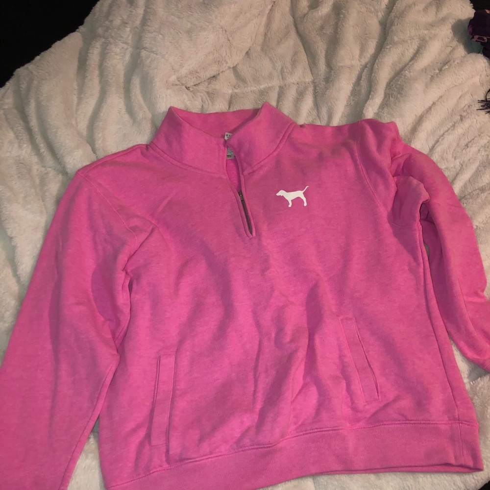 PINK quarter zip